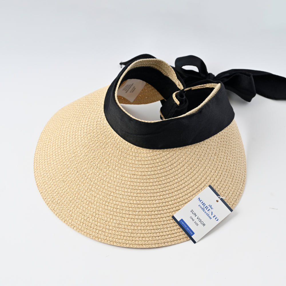 K&Co Sorrento Sun Visor - NATURAL
